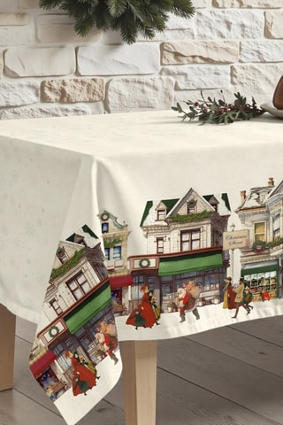 Nappe antitache rectangulaire Christmas City