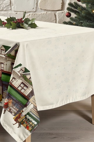 Nappe antitache rectangulaire Christmas City