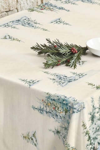 Nappe antitache rectangulaire Christmas Landscape