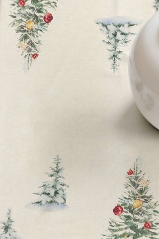 Nappe antitache rectangulaire Christmas Landscape