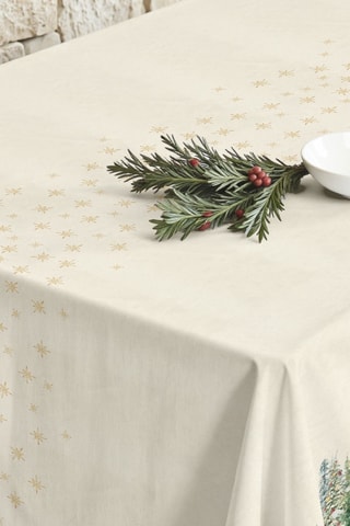 Nappe antitache rectangulaire Christmas landscape