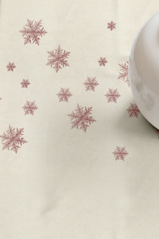 Nappe antitache rectangulaire Christmas toile