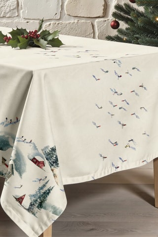 Nappe antitache rectangulaire Christmas Wish
