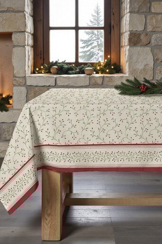 Nappe antitache rectangulaire Christmas Wish