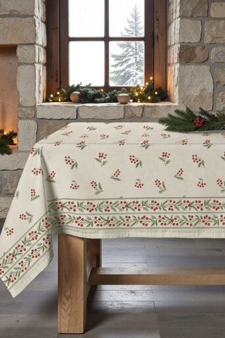 Nappe antitache rectangulaire Christmas Wish