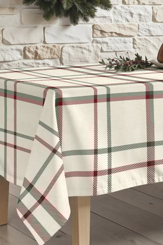 Nappe antitache Cuadros navidad - Beige