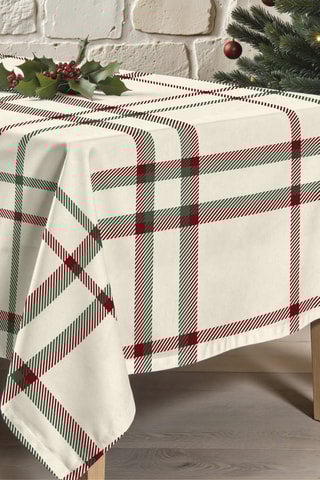 Nappe antitache Cuadros navidad - Beige