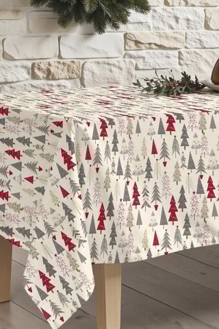 Nappe antitache rectangulaire Merry Christmas