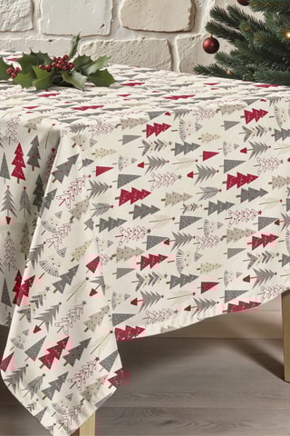 Nappe antitache rectangulaire Merry Christmas