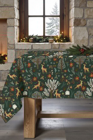 Nappe antitache rectangulaire Merry Christmas