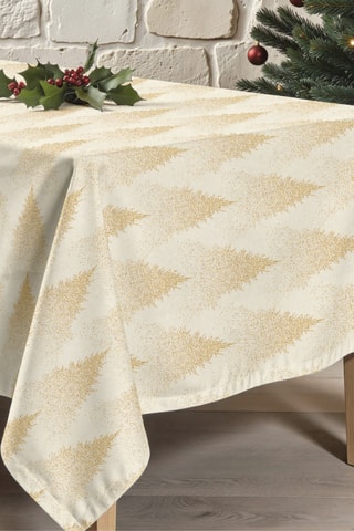 Nappe antitache - Beige et doré