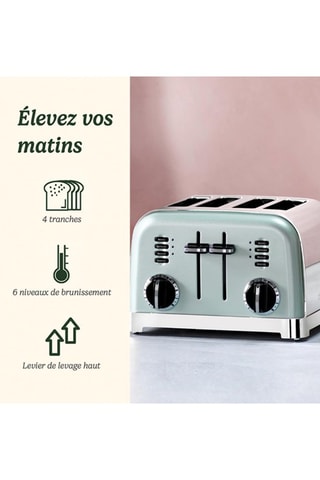 Broodrooster 4 sneden.