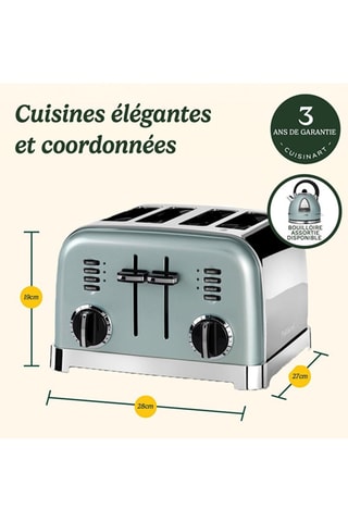 Broodrooster 4 sneden.