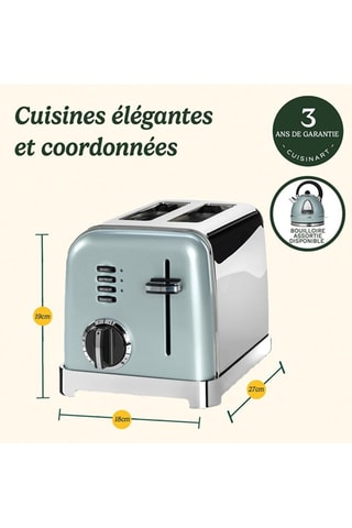 Broodrooster 2 sneden.