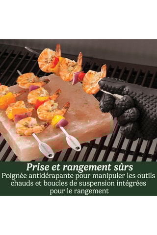 Siliconen Barbecuehandschoenen - Zwart