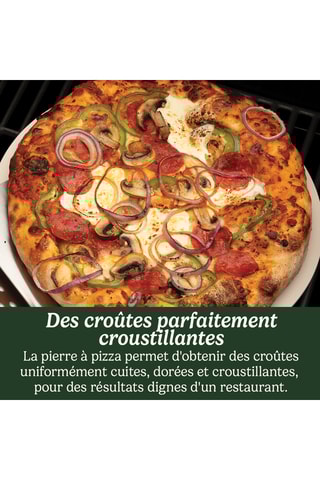 3 Pizza-barbecueaccessoires - Zilverkleurig en Beige