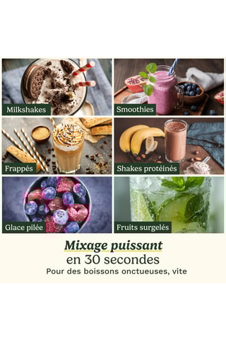 Draagbare Blender Blast & Go - 500 ml