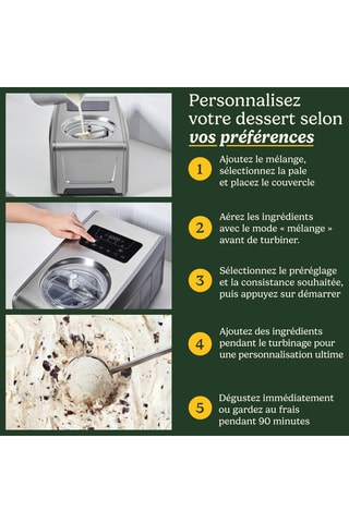 Sorbetmachine Freeze Ease Pro - 1,5 l