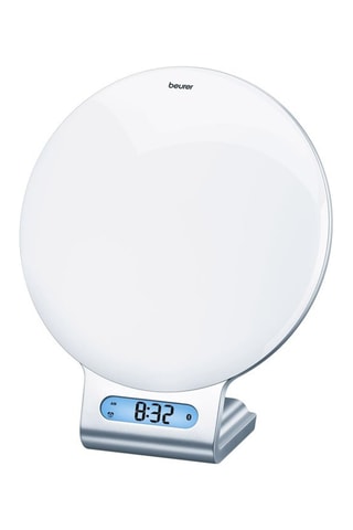 Radio réveil lumineux connecté  -  Connecté via l'application LightUp