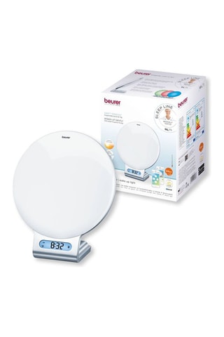 Radio réveil lumineux connecté  -  Connecté via l'application LightUp