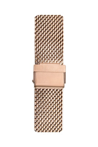 Montre à quartz en acier  - Doré et doré rose - Frederic Graff