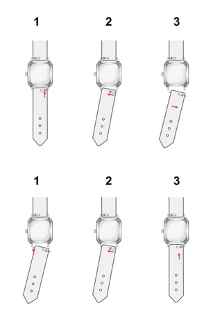 Montre à quartz en acier plaqué ion or jaune - Frederic Graff