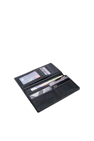 Portefeuille en cuir - Noir