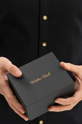 Montre automatique en silicone - Noir - Walter Bach