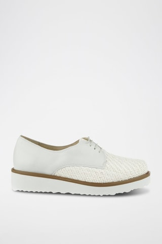 Derbys en cuir - Blanc