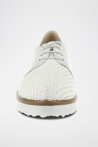 Derbys en cuir - Blanc