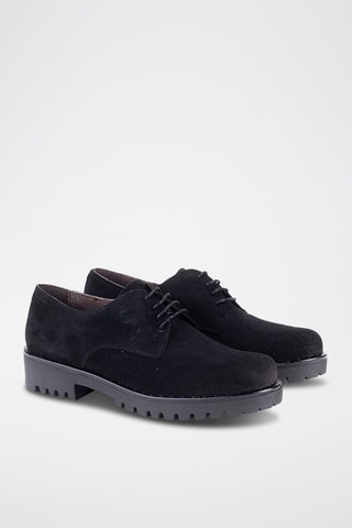 Derbys en nubuck Serraje - Noir
