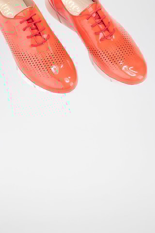 Derbys en cuir - Corail