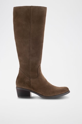 Bottes en nubuck Serraje - Kaki