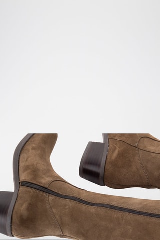 Bottes en nubuck Serraje - Kaki