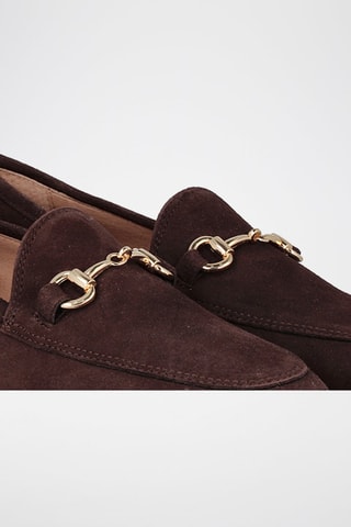 Mocassins en nubuck Serraje - Marron