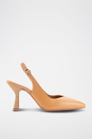 Escarpins en cuir Florencia - Camel