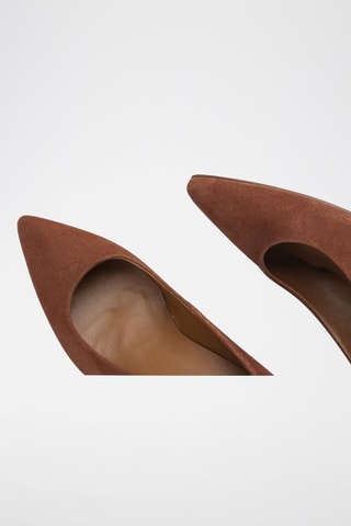 Escarpins en nubuck Piso maite - Marron