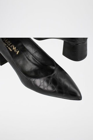 Escarpins en cuir Teresa - Noir