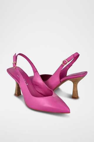 Escarpins en cuir Florencia - Fuchsia