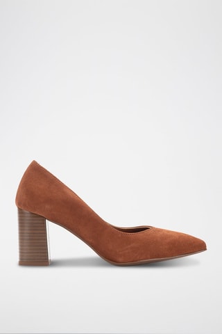 Escarpins en nubuck Ante - Marron