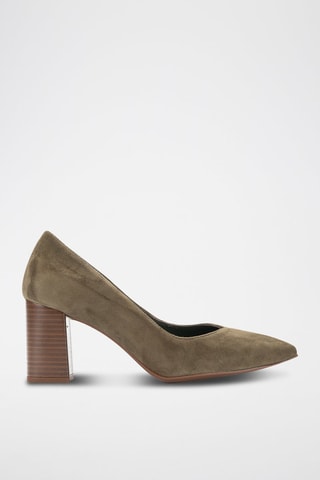 Escarpins en nubuck Ante - Kaki