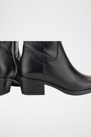 Bottines en cuir Dakota - Noir