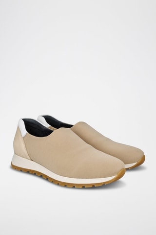 Slip-on plateformes Ventura - Beige