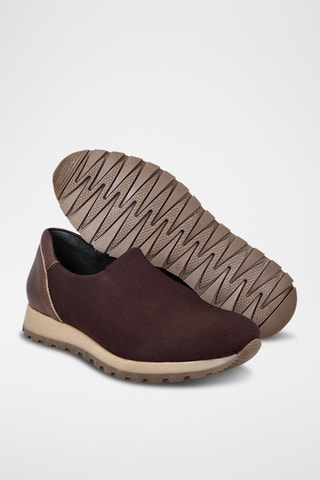 Slip-on plateformes Ventura - Marron