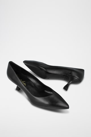 Escarpins en cuir - Noir