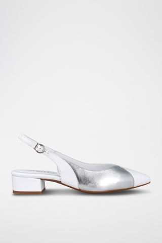 Escarpins en cuir - Blanc