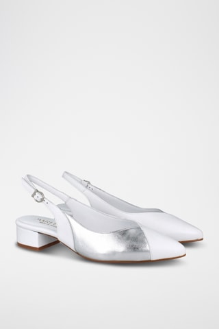 Escarpins en cuir - Blanc