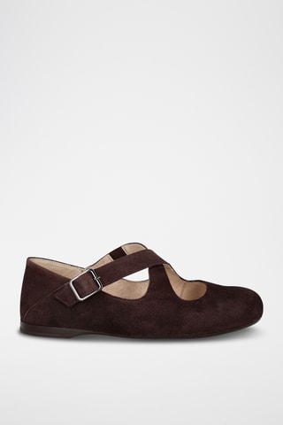 Babies en nubuck - Marron