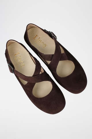 Babies en nubuck - Marron