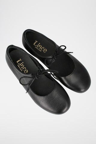 Babies en cuir - Noir